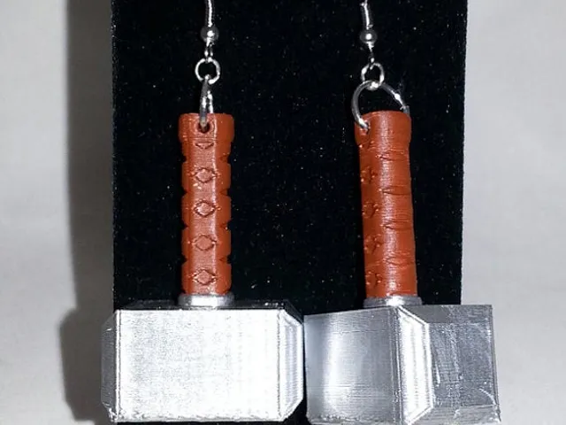 Mjolnir Earrings
