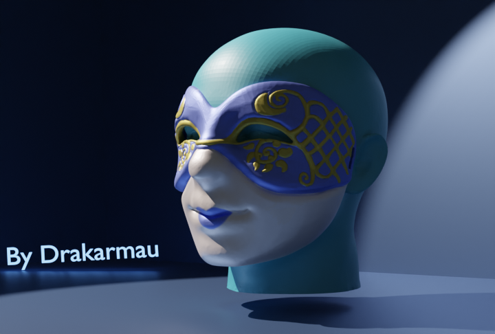 joyfull joe the venitian jester mask
