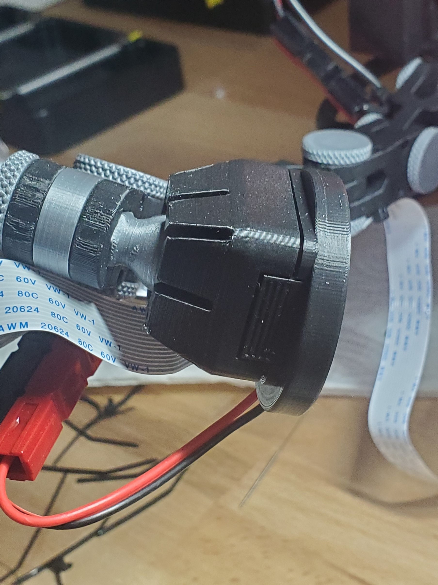 Miniatura 3 do modelo 3D Ring Light Cover for Articulating Raspberry Pi Camera