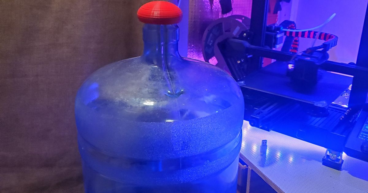 5 Gallon Water Jug Lids by Bryan Beyond | Download free STL model | Printables.com