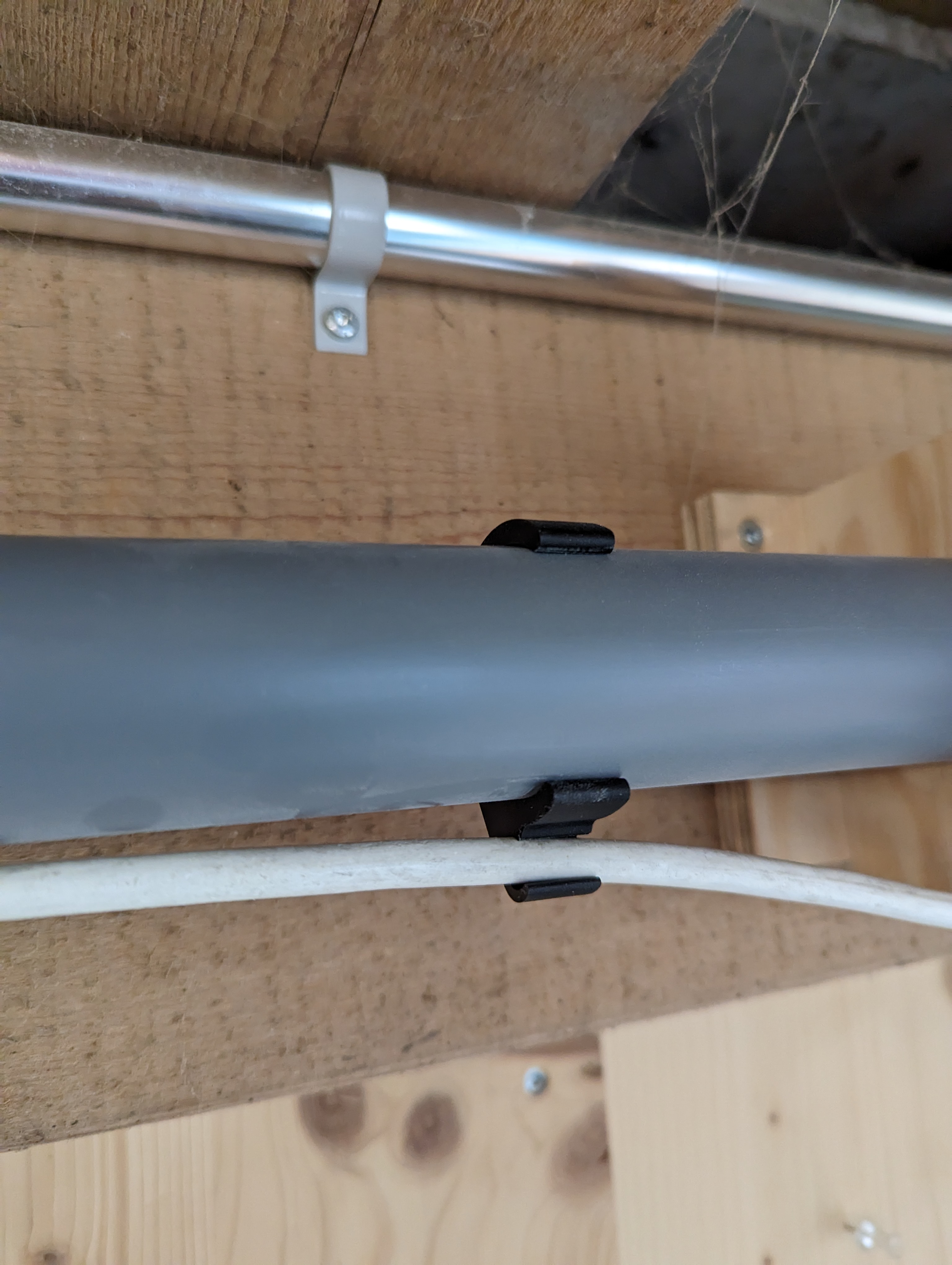 Cableclip for dn40