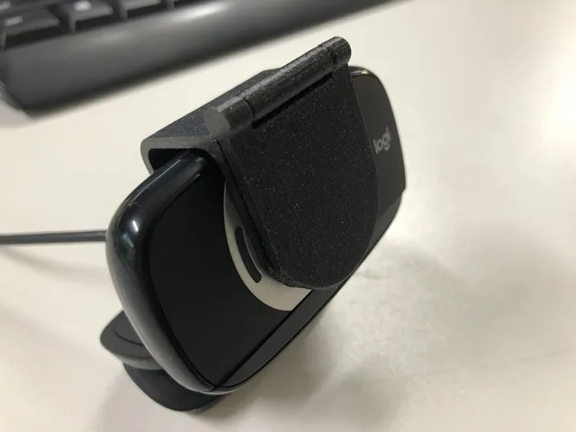Privacy cover for the Logitech C610 and C525 Webcams