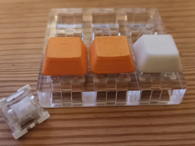 Touche / capuchon pour clavier mecanique