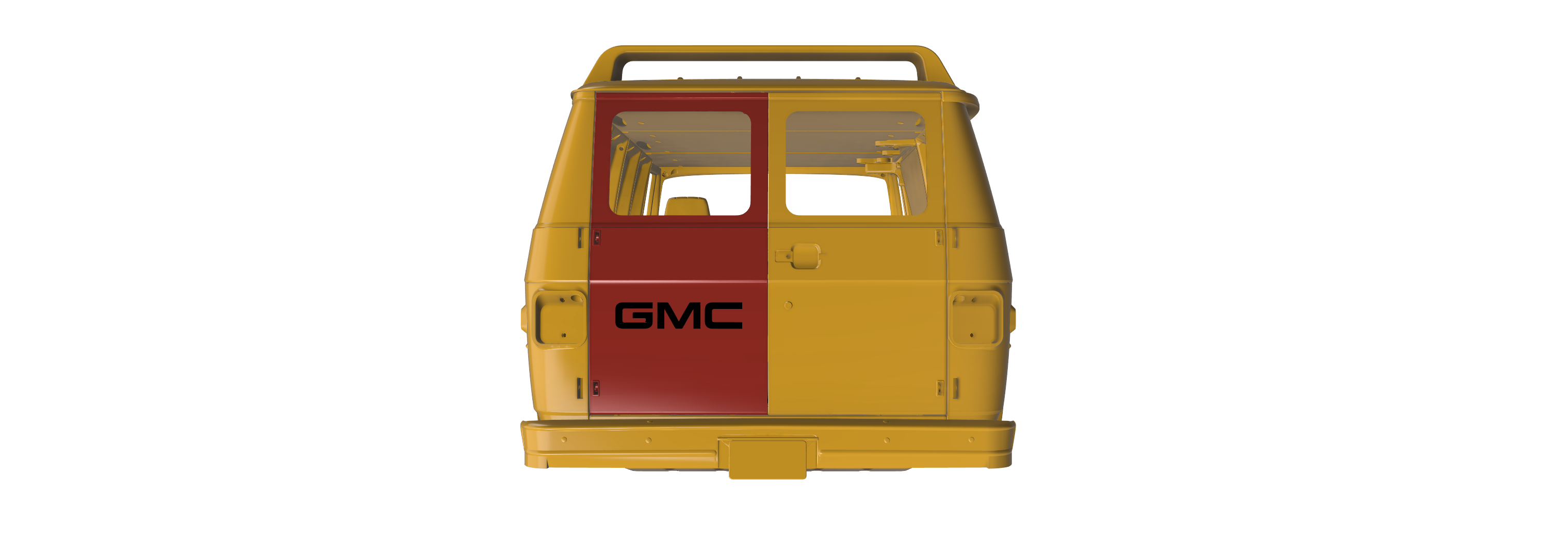 mAx Team GMC logo on the rear left door Upgrade for 3D SETS Model 14 (Max Team)