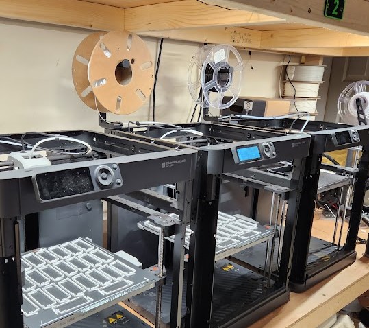 Bambu P1P Carbon Top Filament Spool Holder