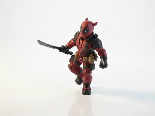 Cute Deadpool Chibi Figurine 3D Printable