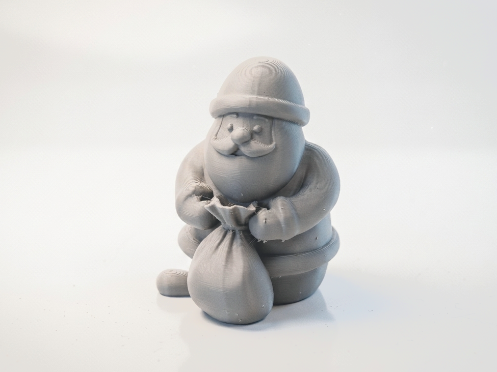 Santa Claus Figurine Christmas Decoration 3D Printable