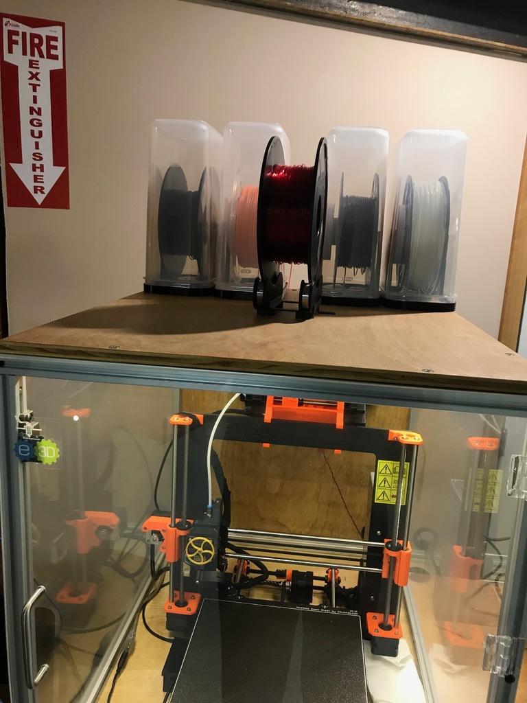 Prusa i3 MMU2 Filament Buffer by jmillerfo Download free STL model