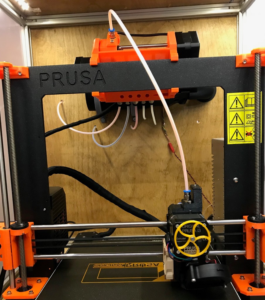 Prusa i3 MMU2 Filament Buffer by jmillerfo Download free STL model