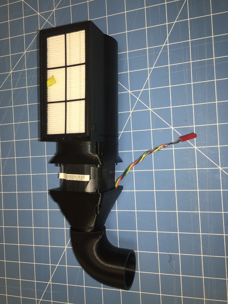 HEPA Filter for 3D Printer by jmillerfo Download free STL model