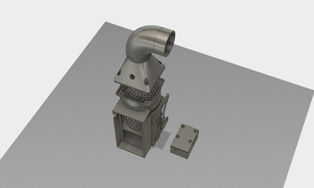 HEPA Filter for 3D Printer by jmillerfo Download free STL model