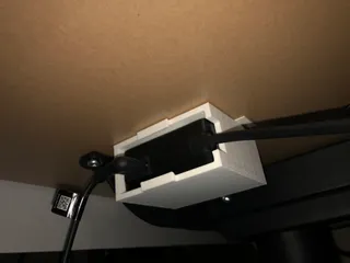 Samsung Monitor PSU Holder Underdesk