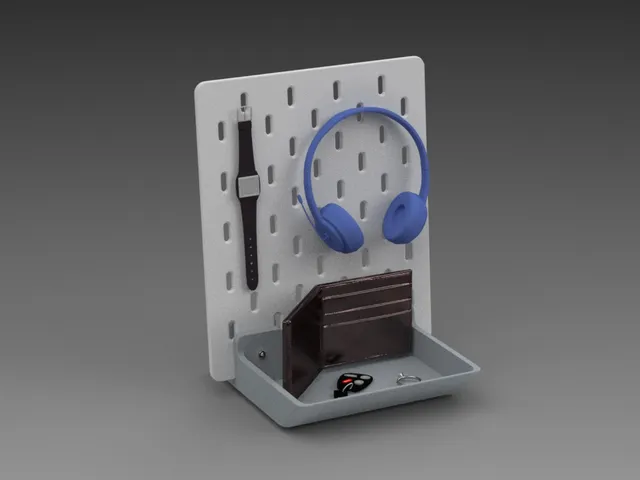 Skadis Tray - Fully Customizable Pegboard with Tray Base
