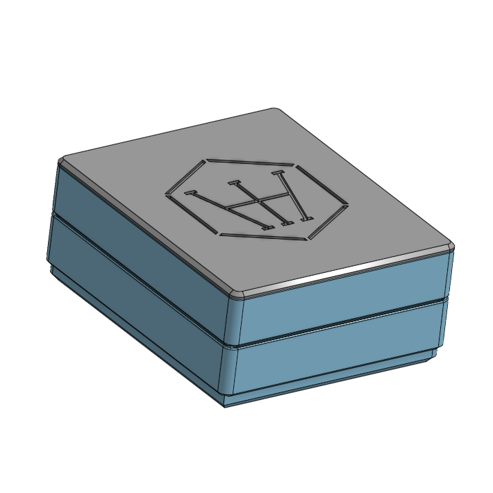 Miniatura 3 do modelo 3D D&D Covered Stackable Dice Tray