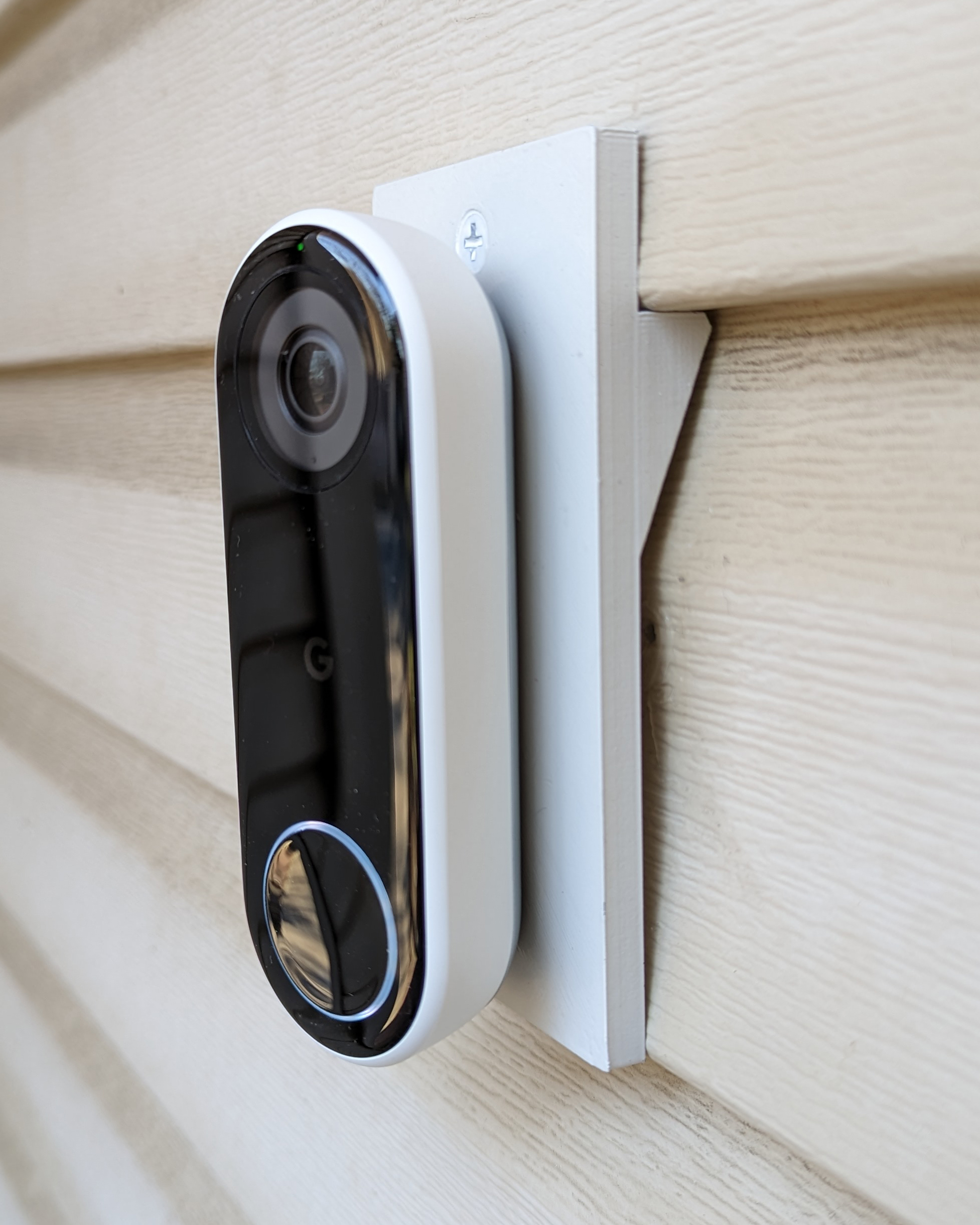 Nest Hello Doorbell Mount for 4" Dutch Lap Siding von Escarjoe Kostenloses STLModell