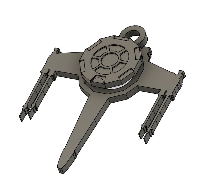 X-Wing and R2-D2 Trolley Token