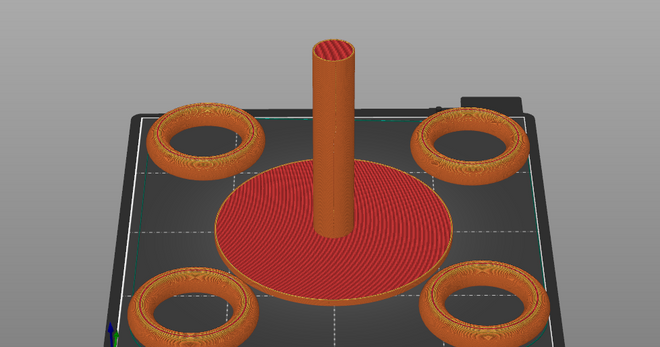 fun desk ring toss game by Shoes | Download free STL model | Printables.com