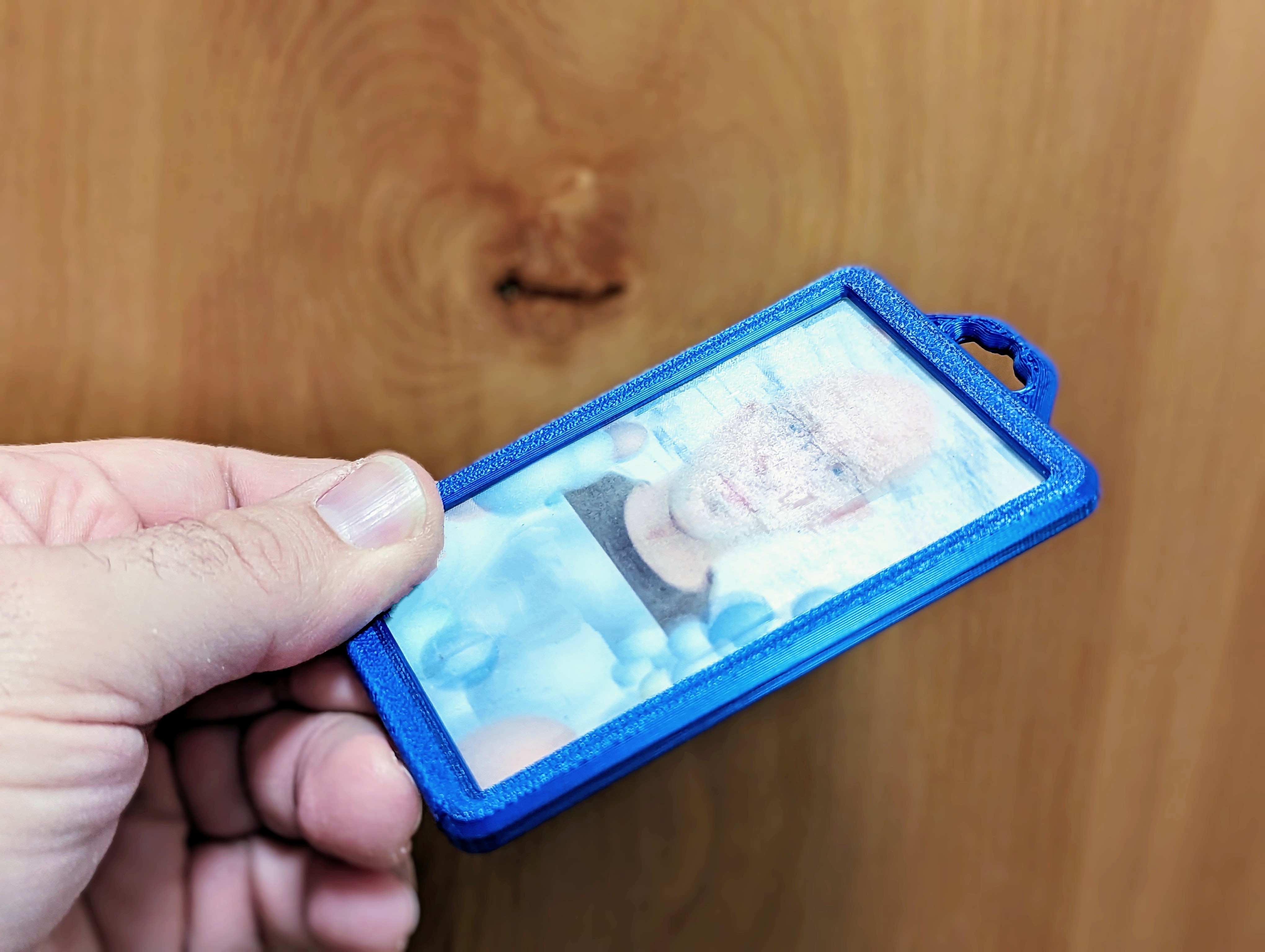 Badge Holder (One-Piece, Snap-Fit)