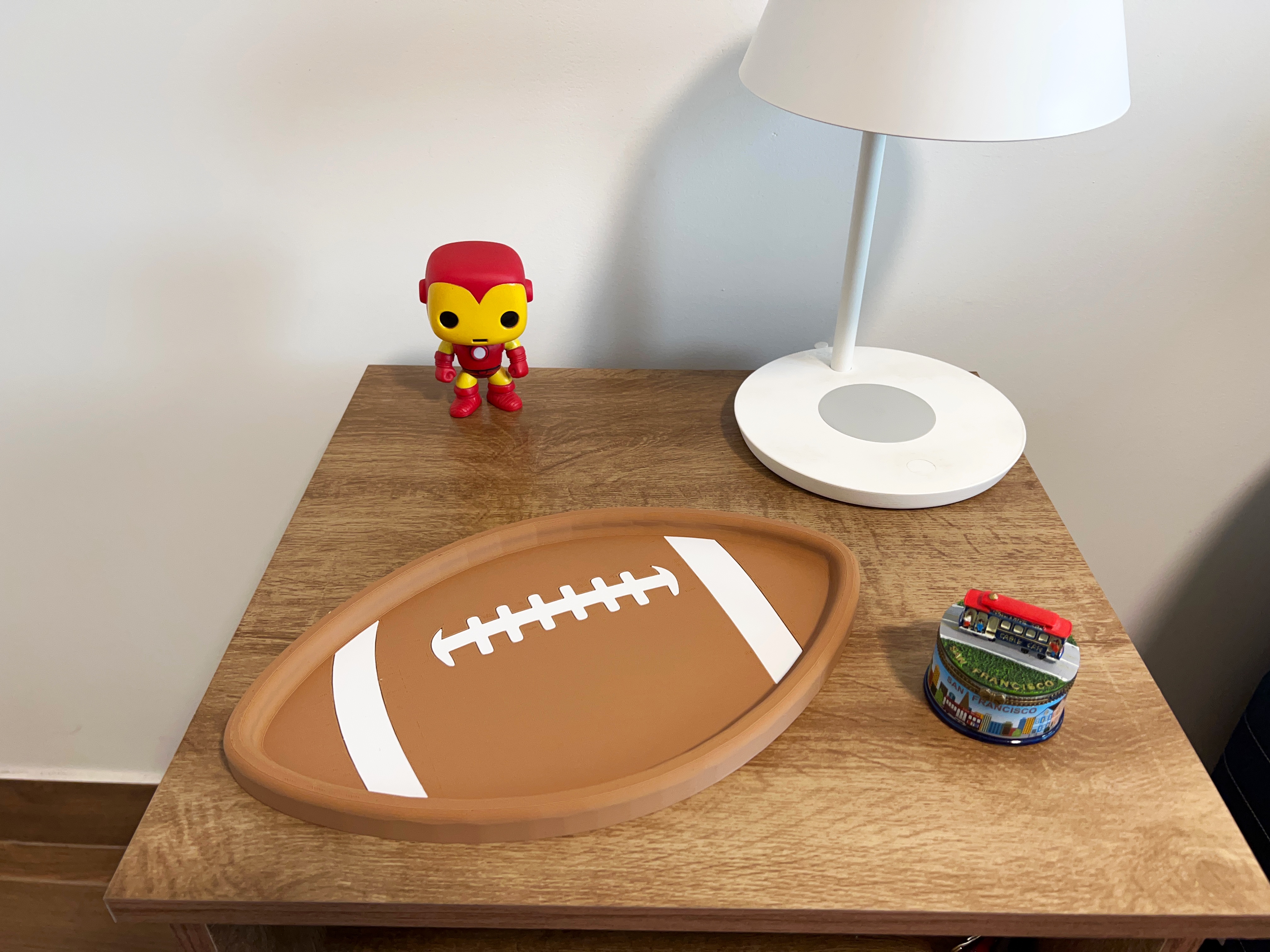 Football ball tray