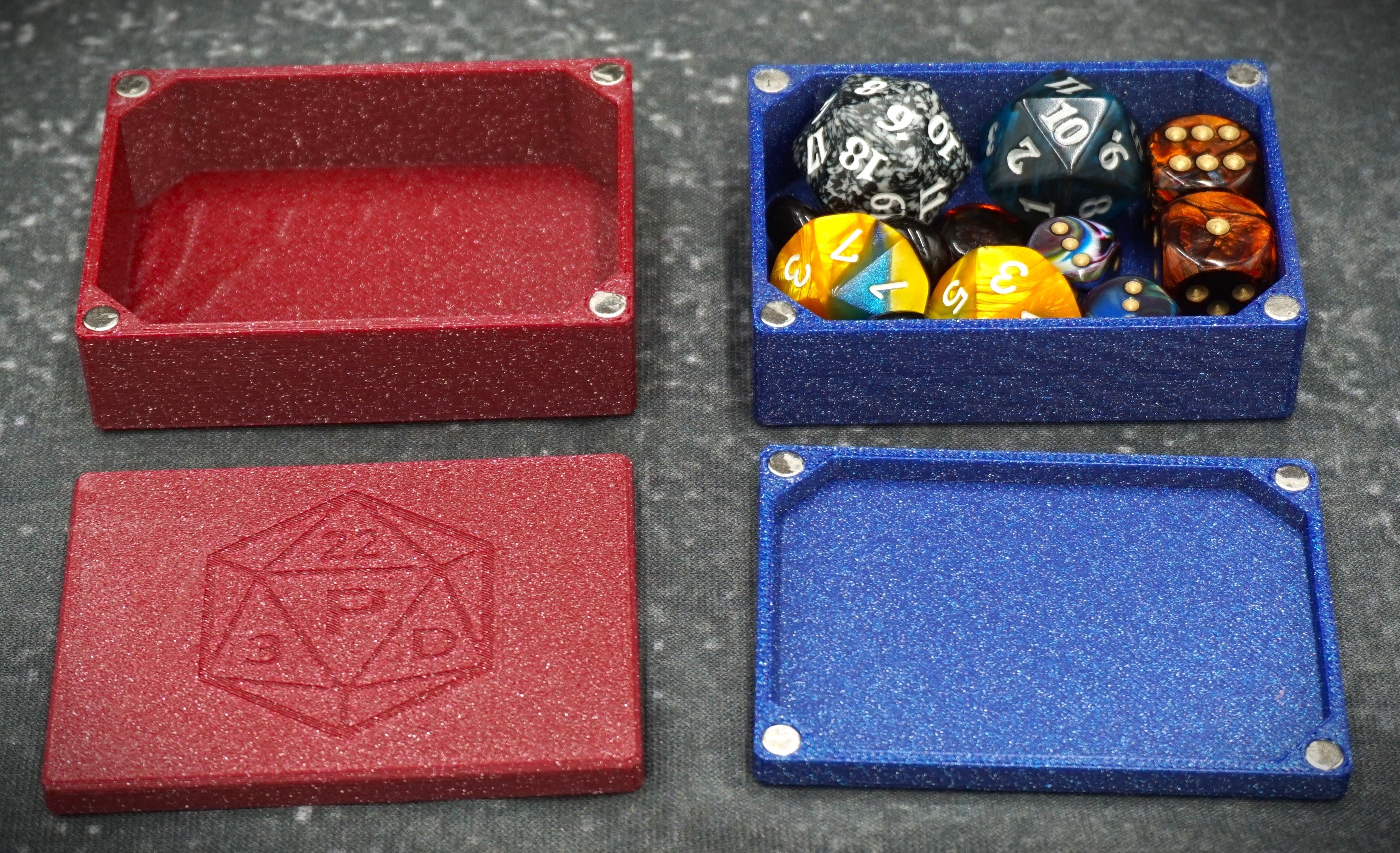 Dice Box With Magnets