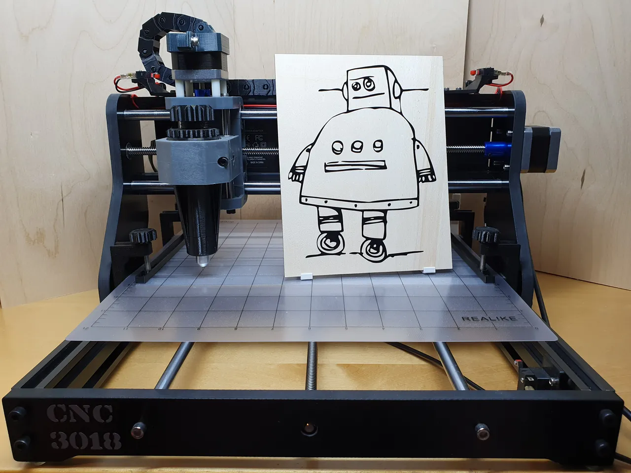 CNC 3018 Cutting plotter by Legufix | Download free STL model ...
