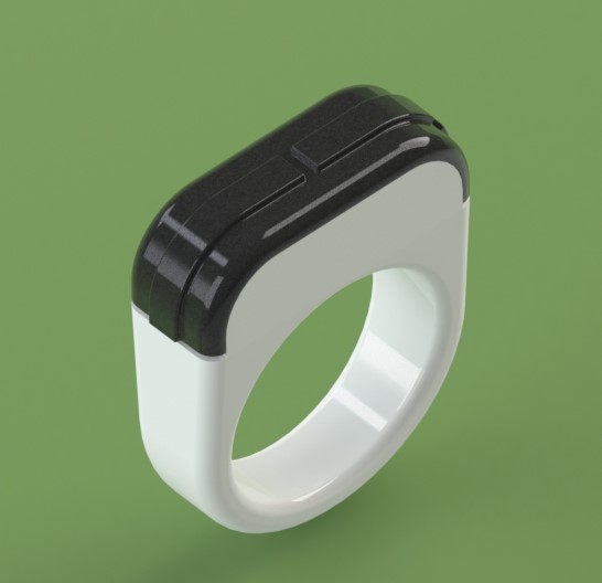 Miniatura 2 do modelo 3D Capsule Ring