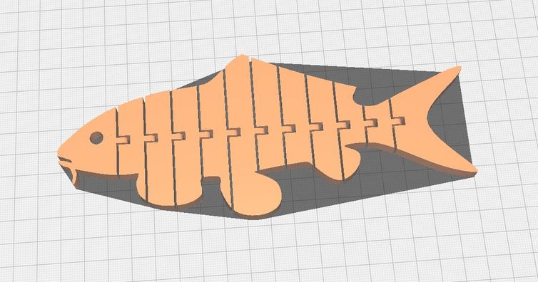 flexi koi fish por 3D-maker | Descargar modelo STL gratuito ...