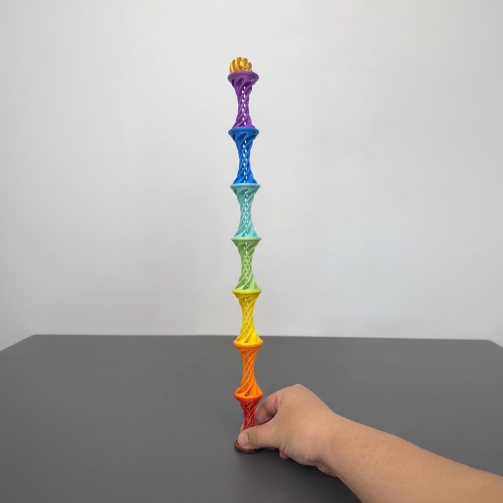 Spiral Fidget Toy - Vortex Passthrough