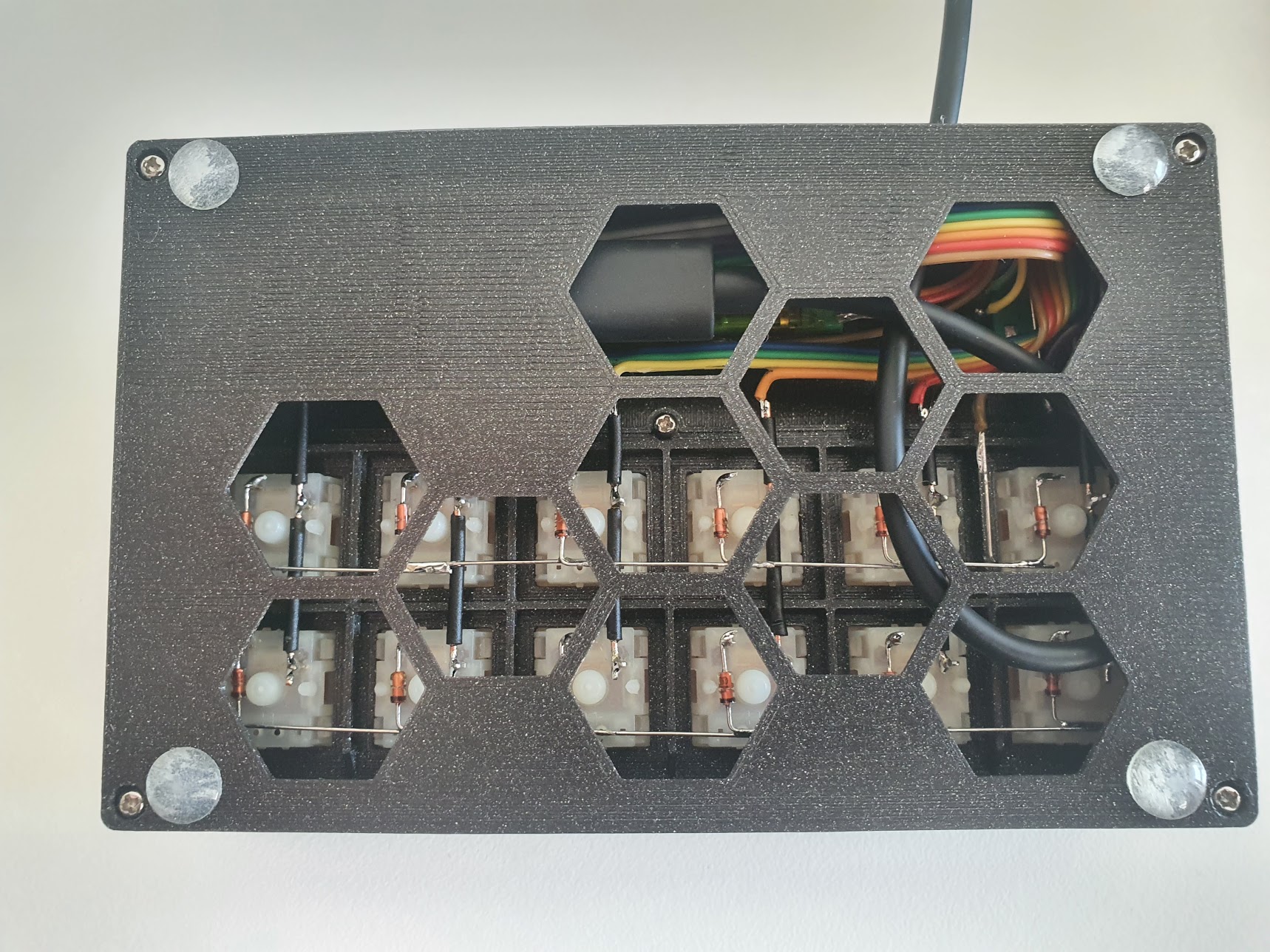 12key Macropad with rotary encoder and slide pot by Coloneljesus Download free STL model