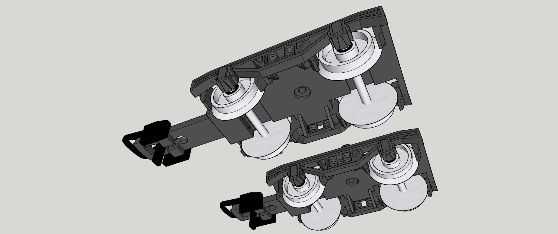 H Scale Bogie Truck Set By Daniel Download Free Stl Model