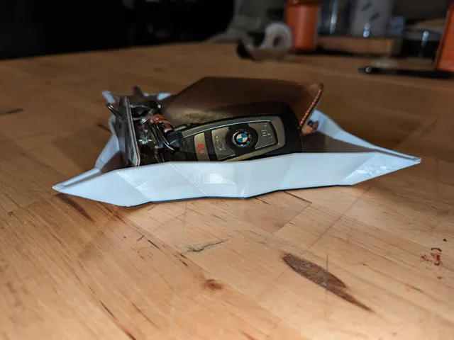 Another NOT Leather Valet Tray - Low Poly