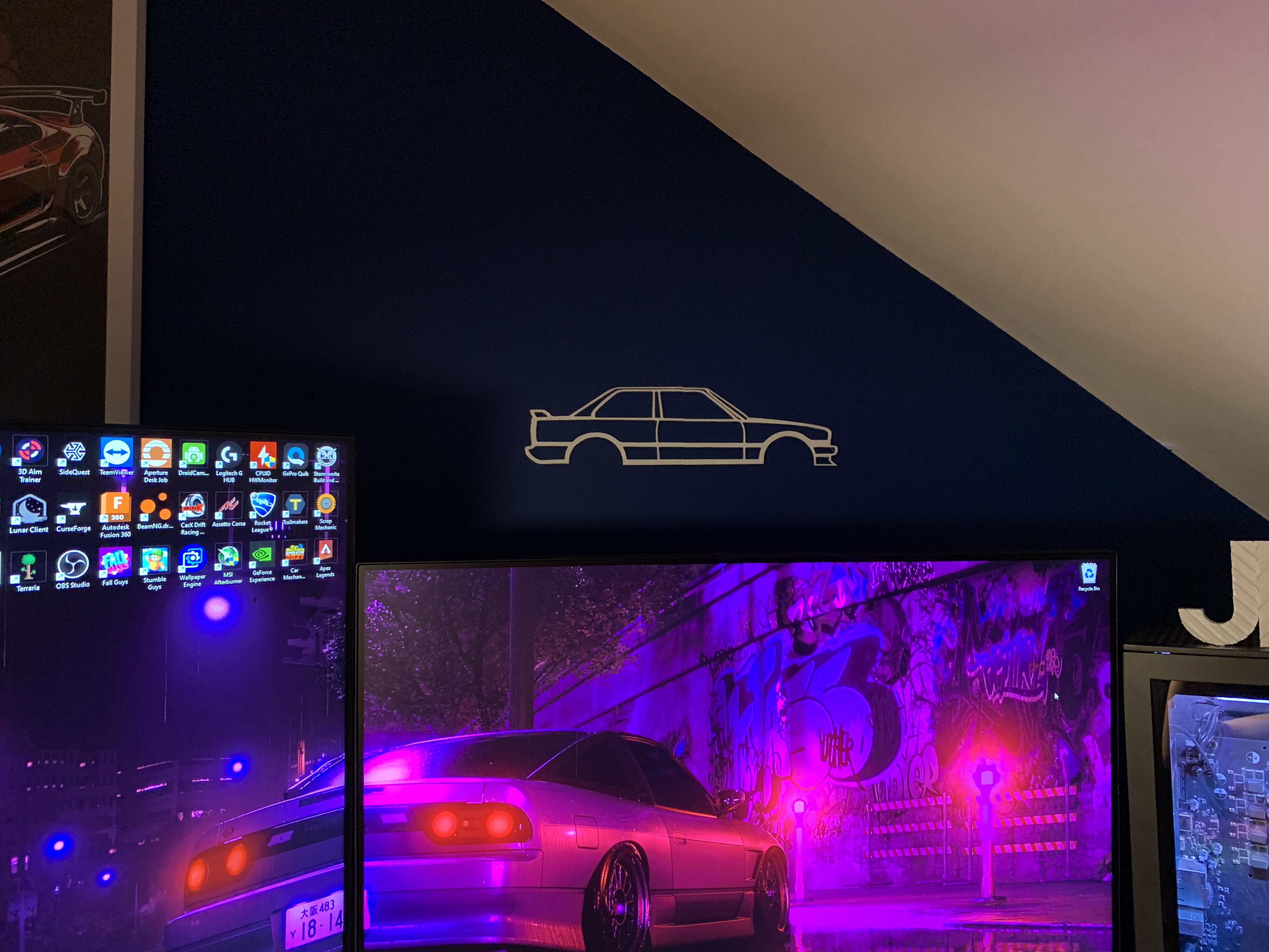 BMW E30 Wall Piece