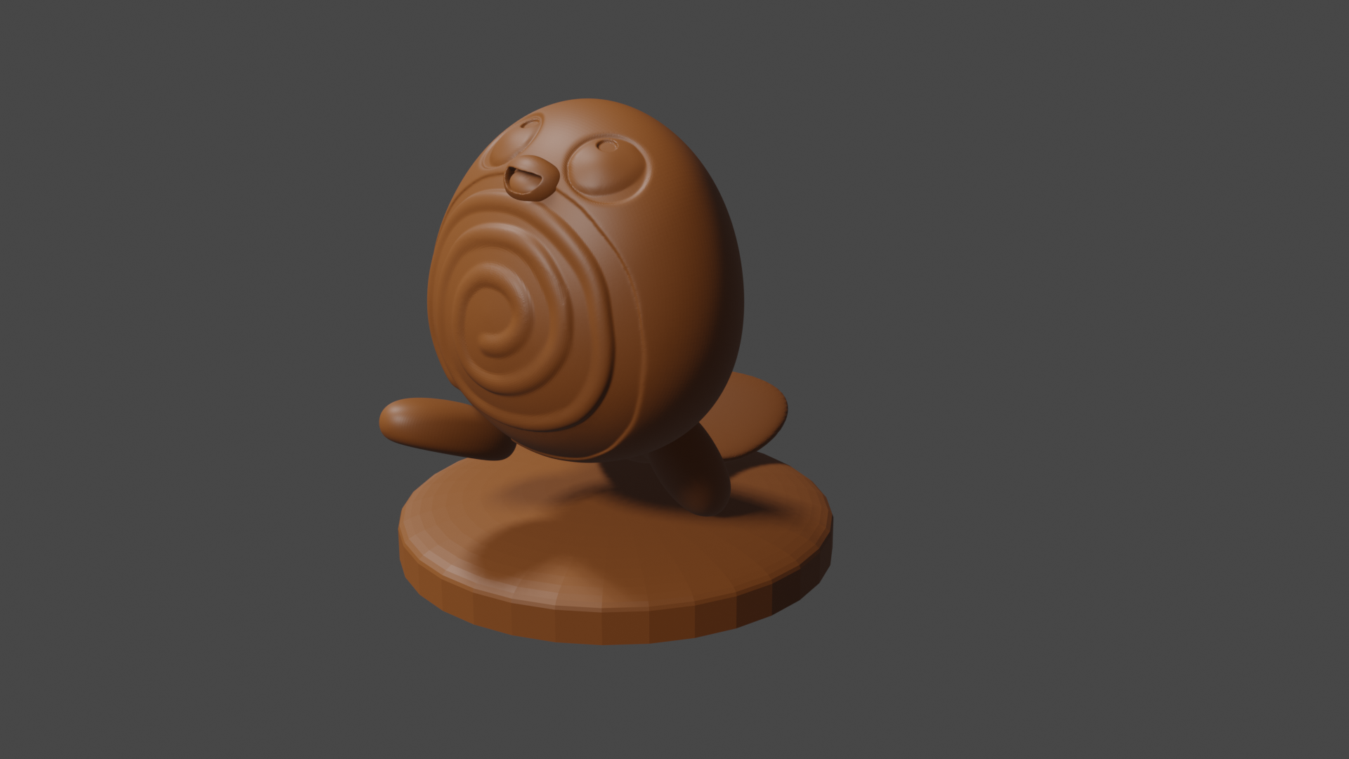 Pokemon inspired, Poliwag, Tabletop DnD miniature