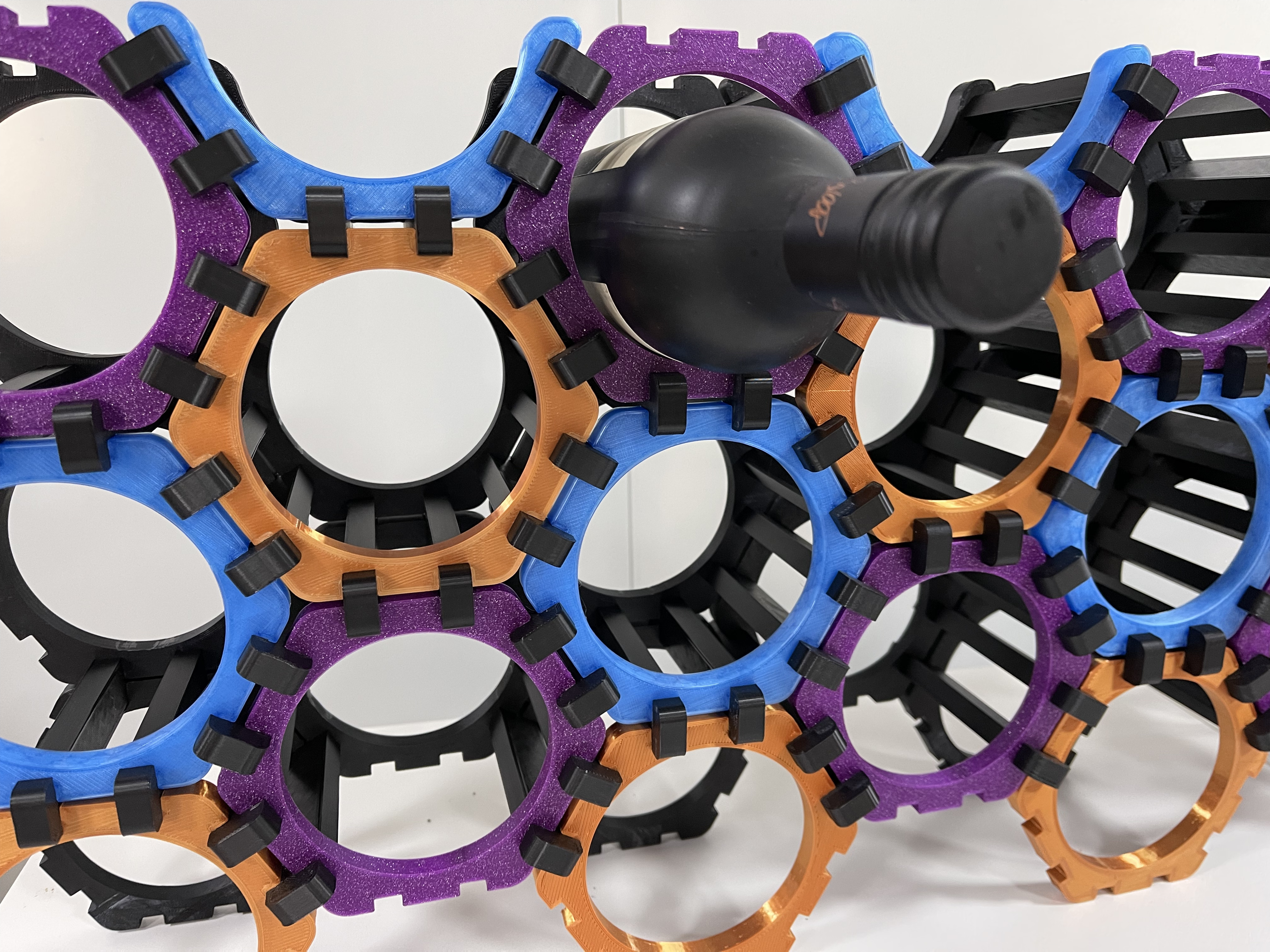 Miniatura 5 do modelo 3D Yet Another Wine Rack