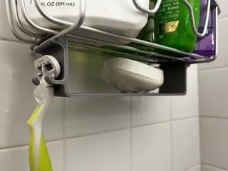 Razor Hanger and Soap Tray