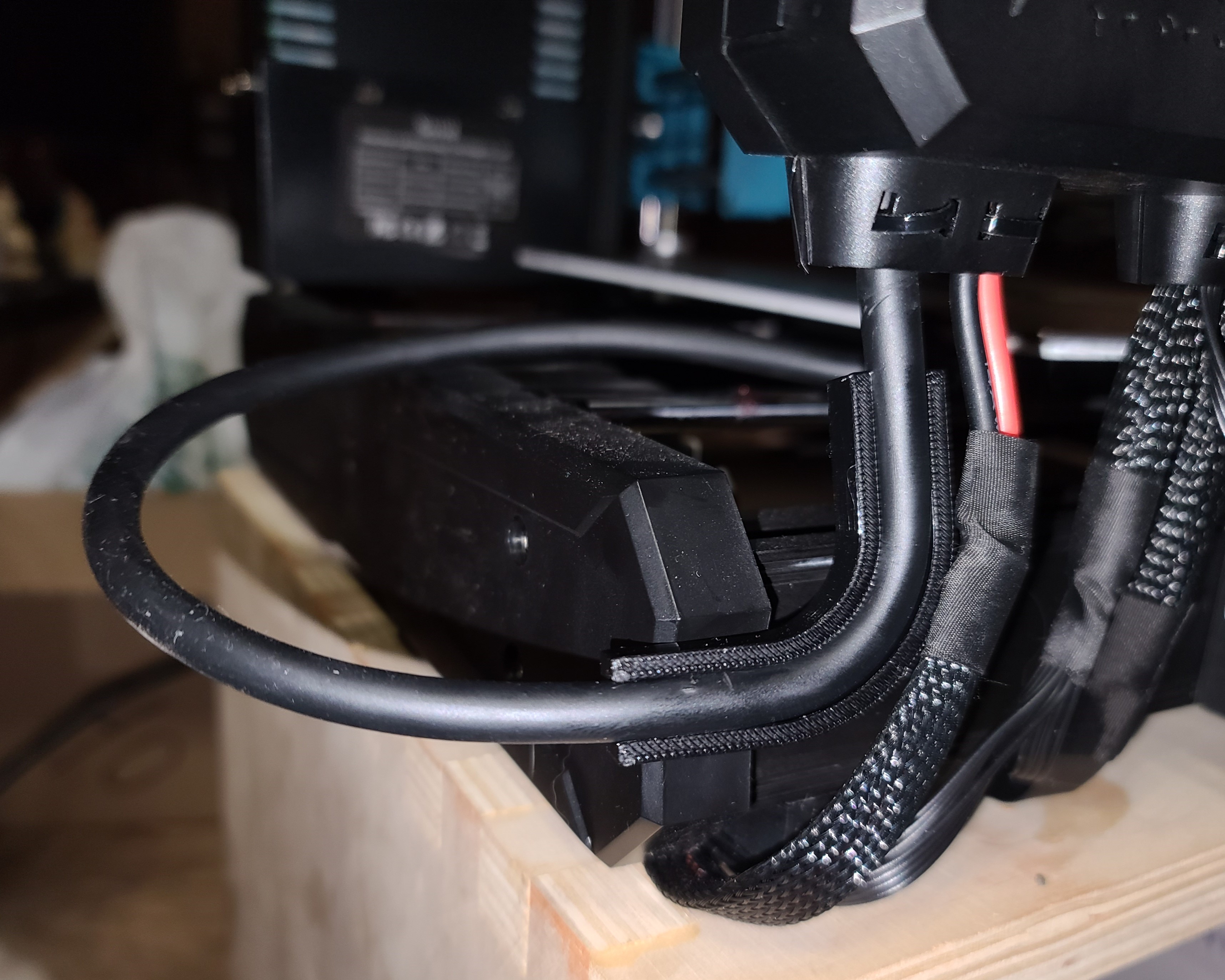 Sovol SV06 Bed Heater Cord Support