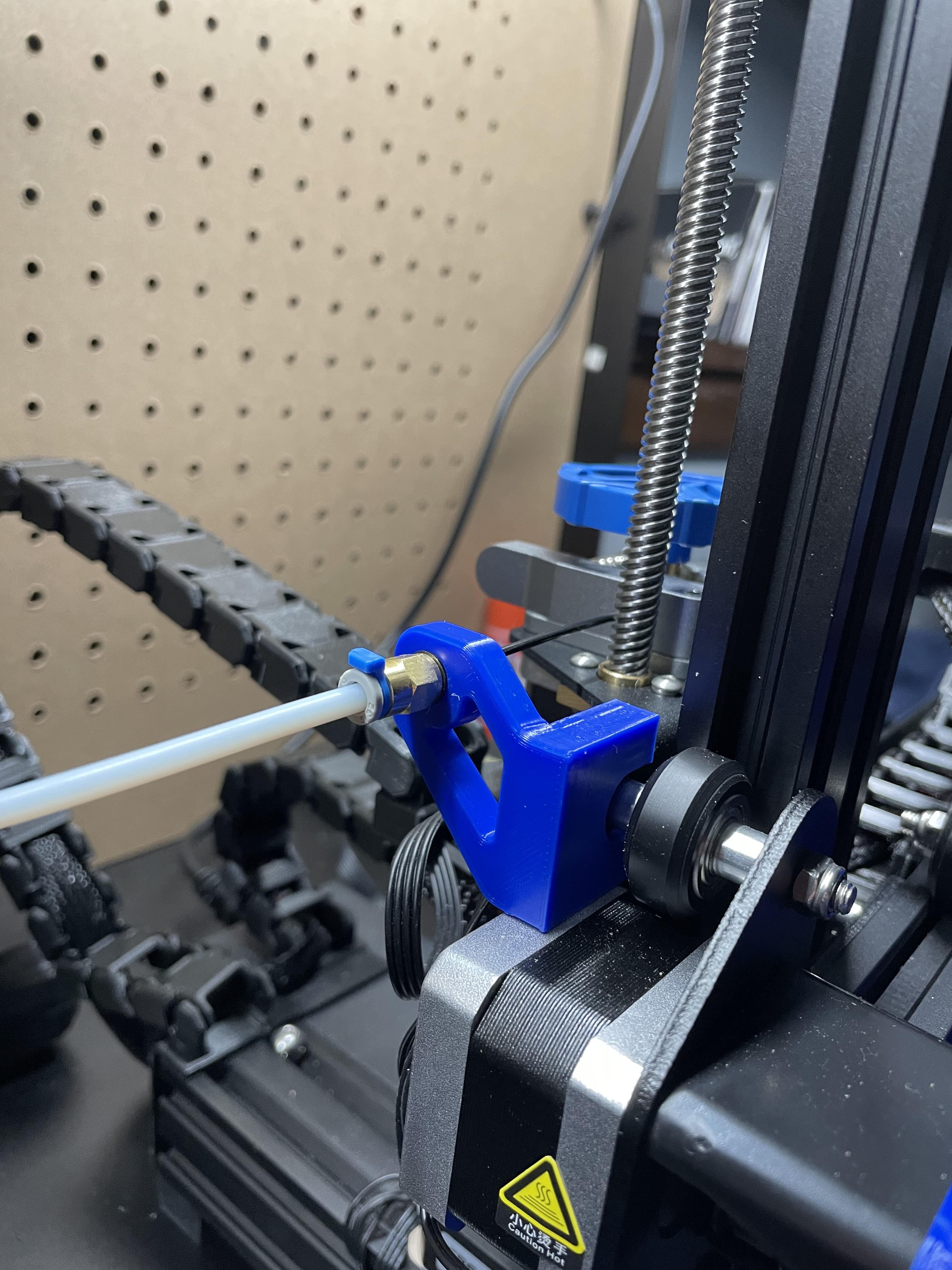 Ender 3 bowden filament guide by Jevin Download free STL model