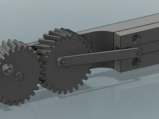 Motion Converter Simple Machine by WEBB3DMFG | Download free STL model ...