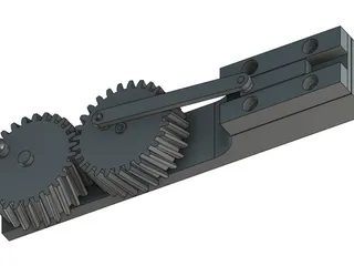 Motion Converter Simple Machine by WEBB3DMFG | Download free STL model ...