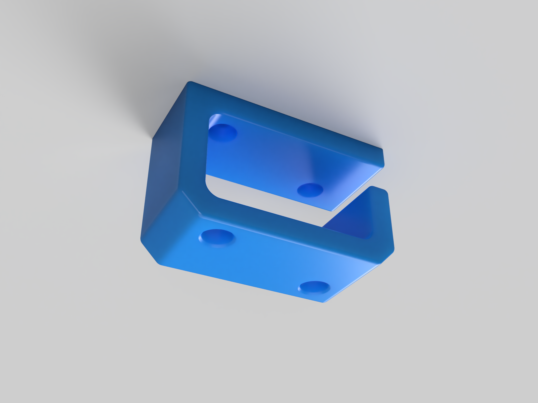Cable desk mount