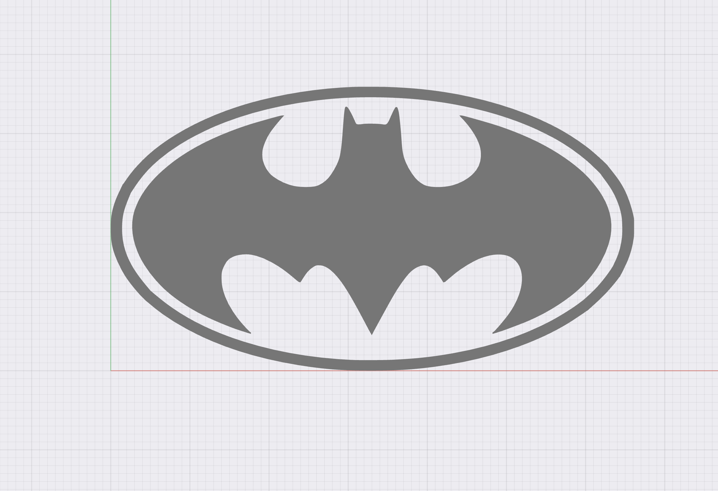 Batman Logo by ToxicMaxi | Download free STL model | Printables.com