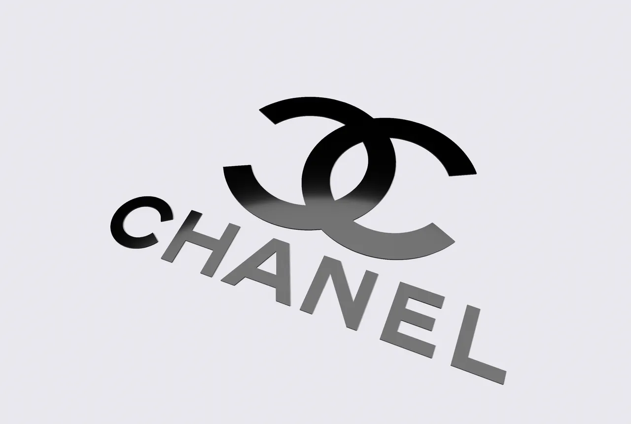STL file chanel logo 33D print object to downloadCults