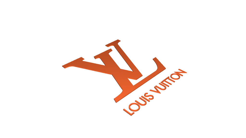 Louis Vuitton Logo by ToxicMaxi, Download free STL model