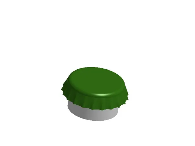 Control knob-beer cap
