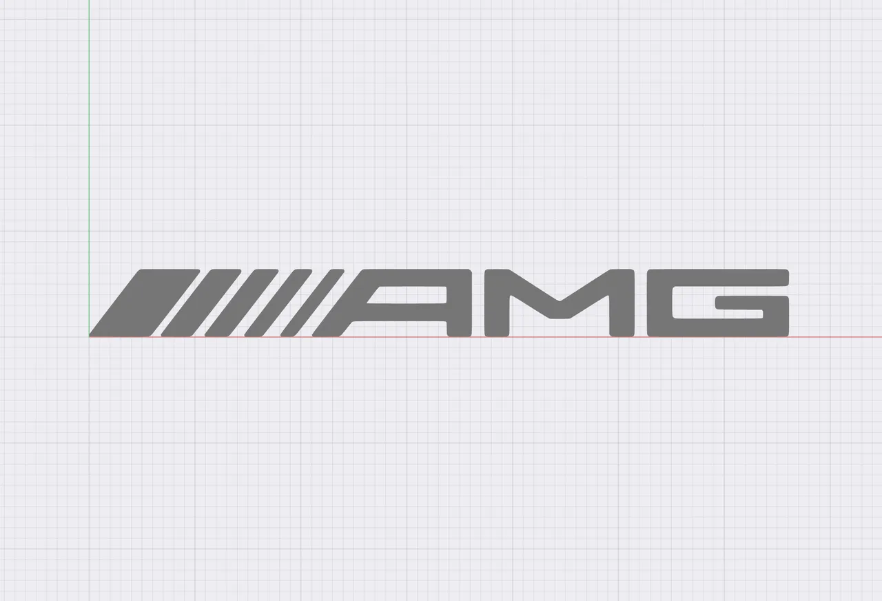 Mercedes AMG Logo by ToxicMaxi, Download free STL model