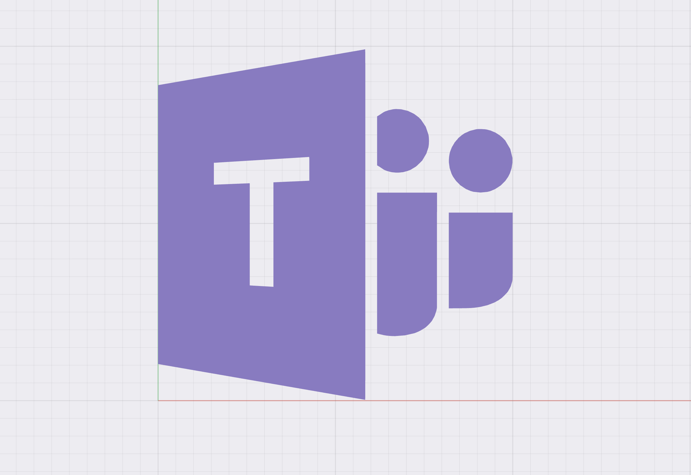 Microsoft Teams Logo By Toxicmaxi Download Free Stl Model Printables Com