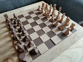 4 Player chessboard by Bryan