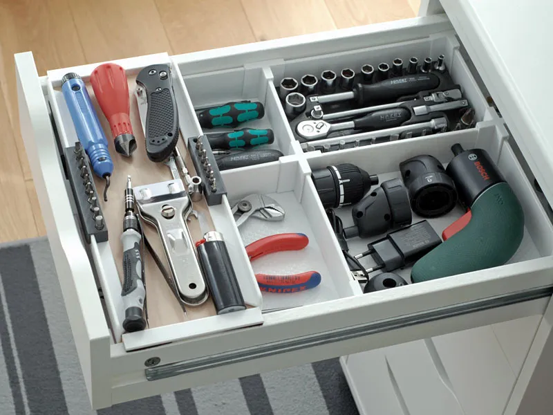 Drawer Dividers not only for IKEA Alex Drawer Units by Estep, Download  free STL model
