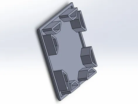 End Cap for Aluminum Extrusion 40 x 40 mm Geeetech A10