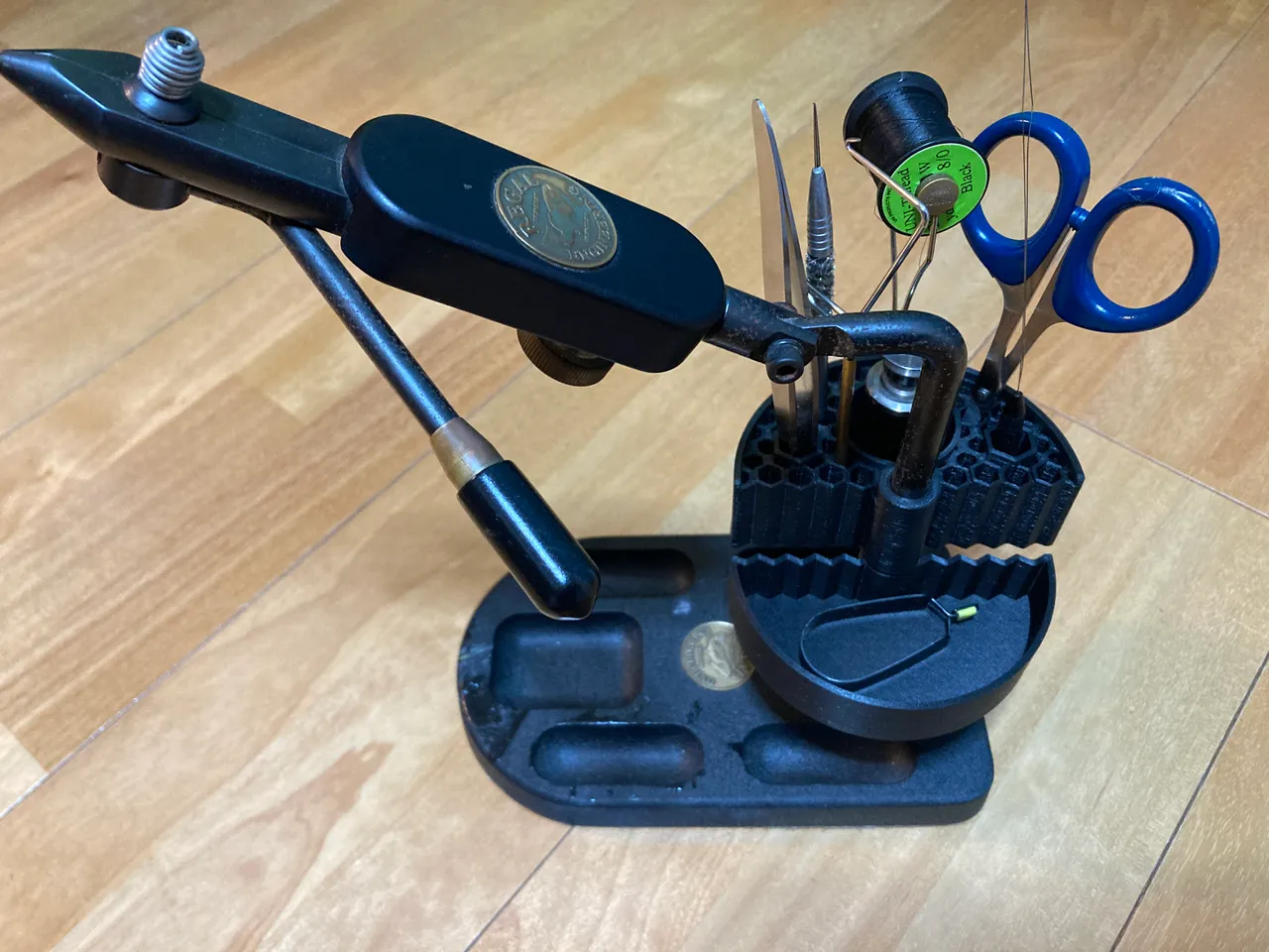 Fly tying tool holder for REGAL VISE -ver.2 by Kazu-chan, Download free  STL model